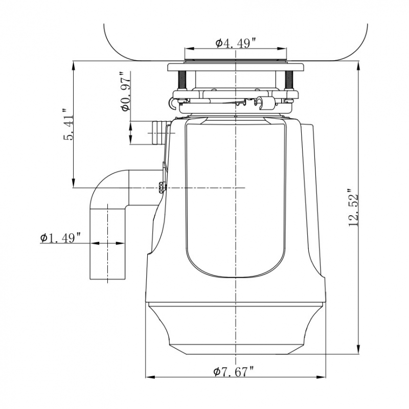 C600 3/4HP